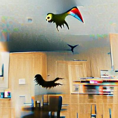 Abstract AI Image Generated From Empty Prompt