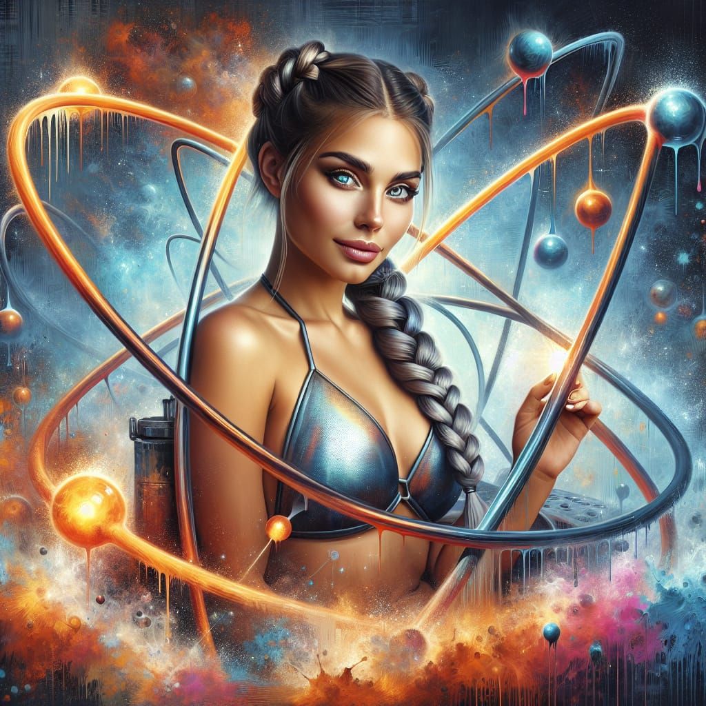 Bild: Im Zeichen des Atoms.