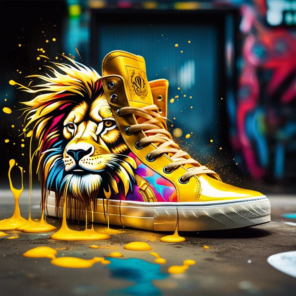 Lion Sneaker