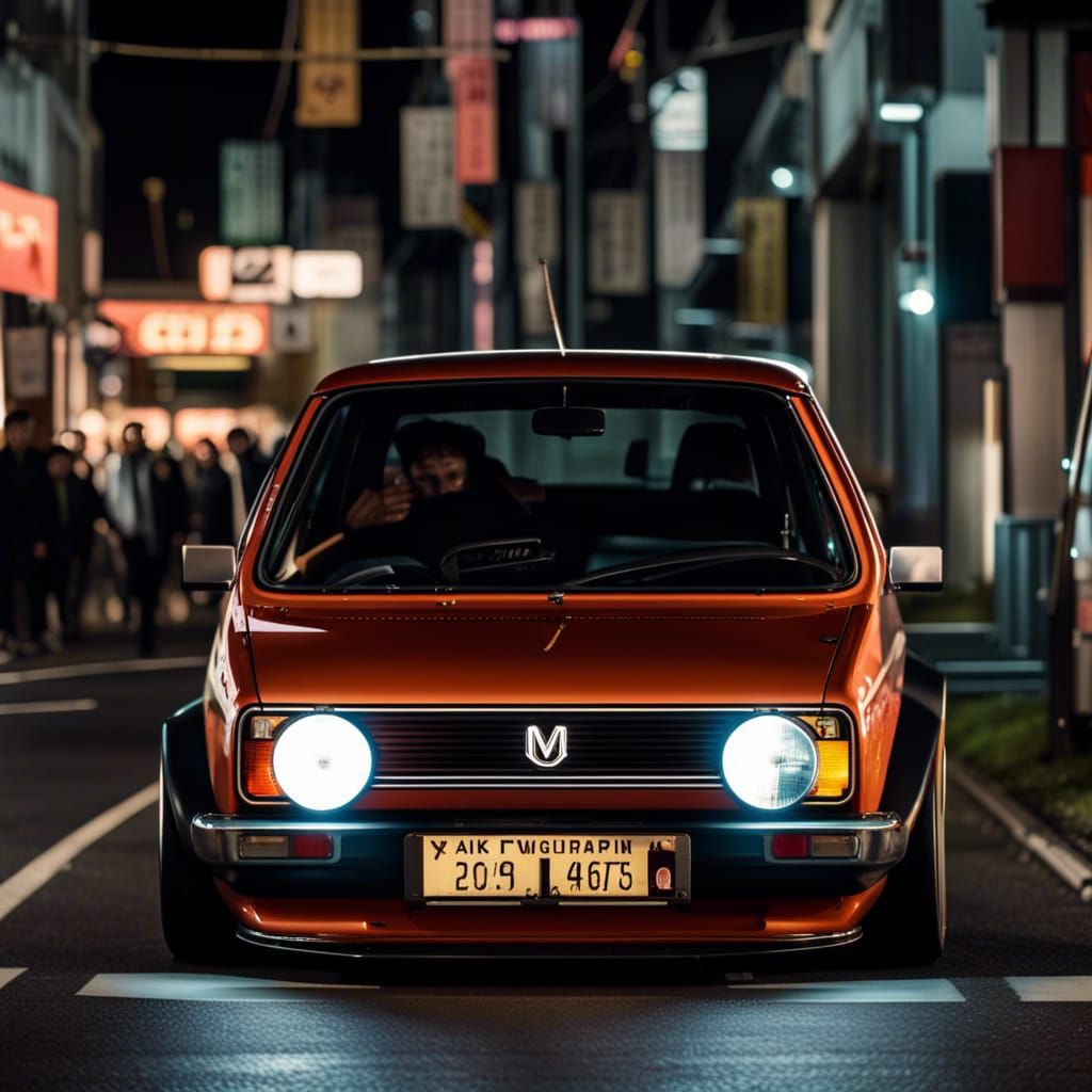 Mk1 golf in Japan