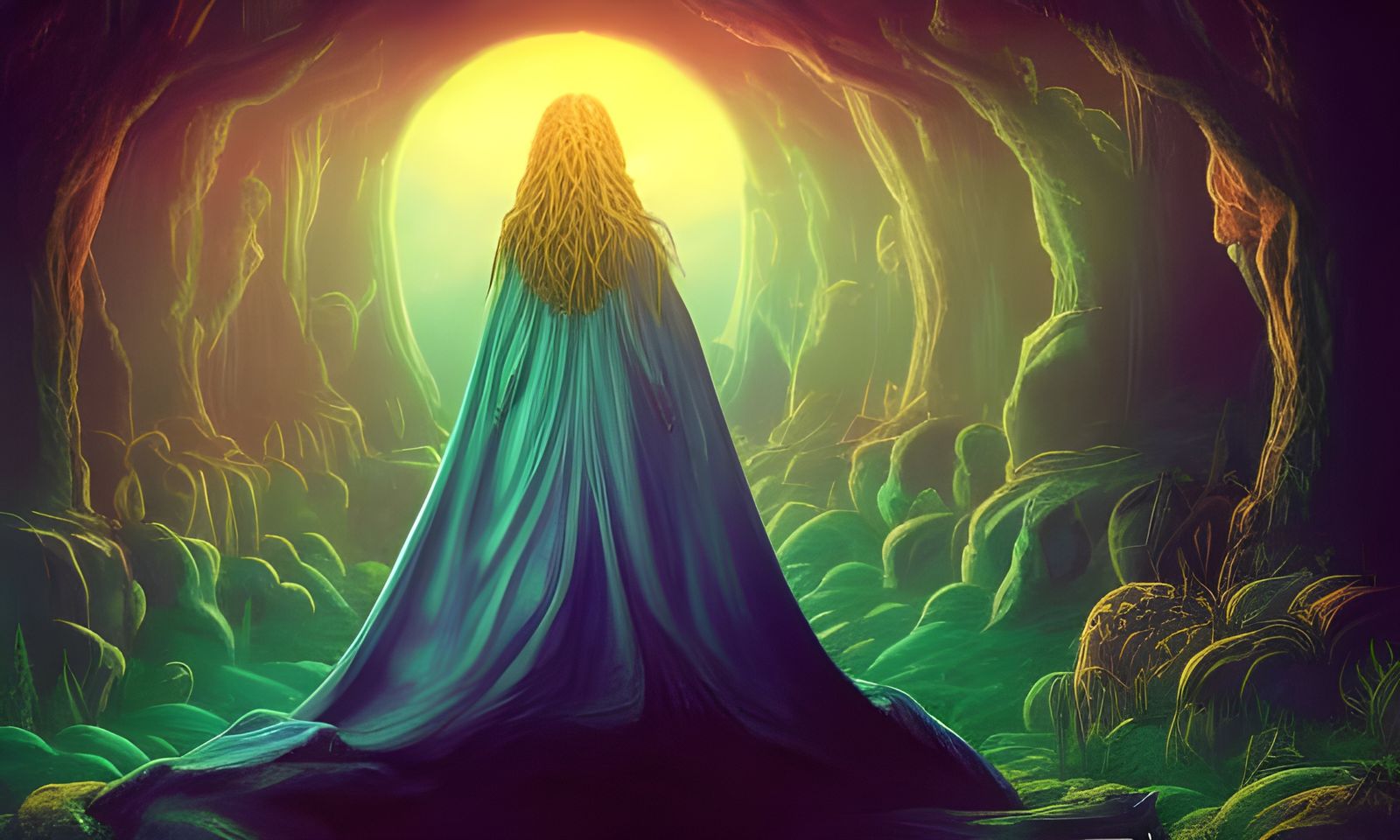 Golden Wizard's Tale: Fantasy Concept Art