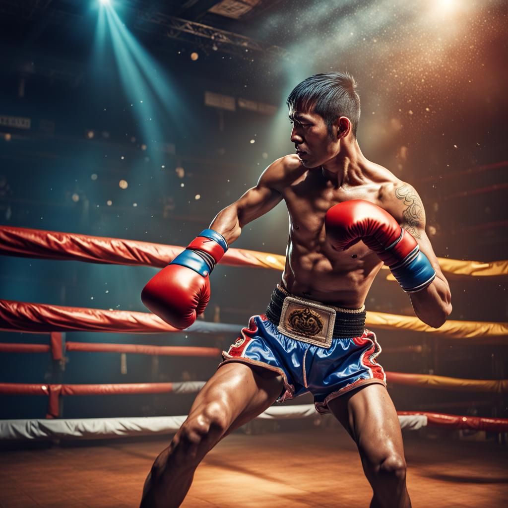 Muay Thai boxer