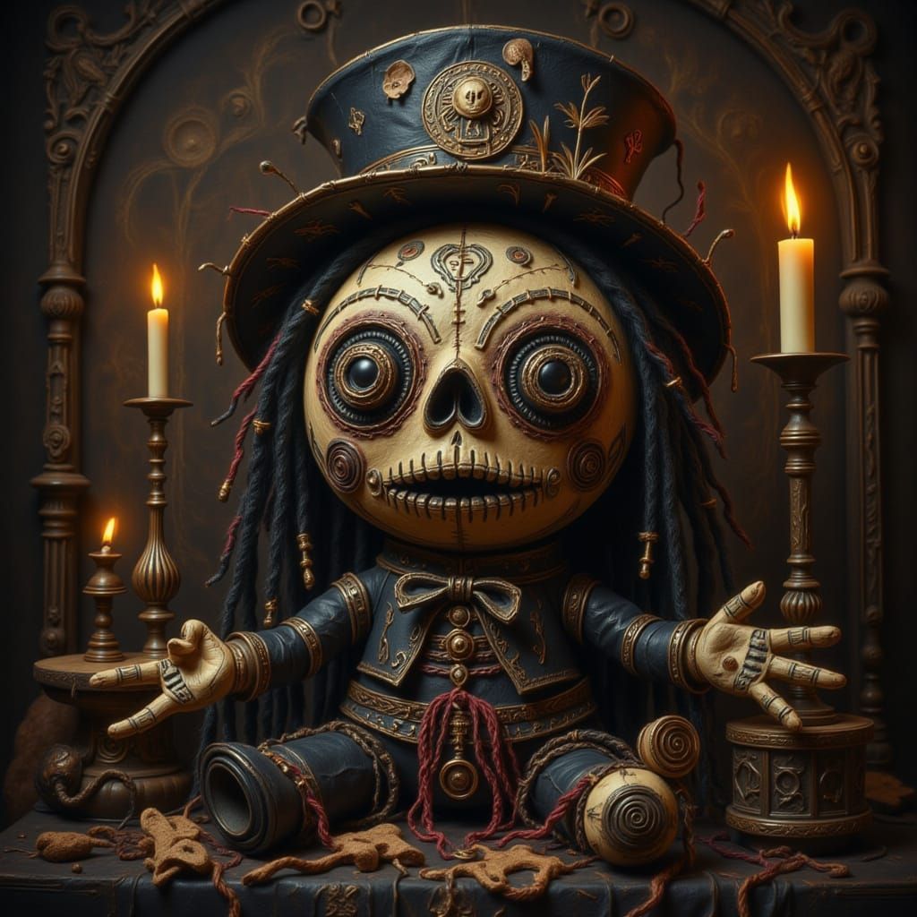 Creepy Cheese Ventriloquist Dummy