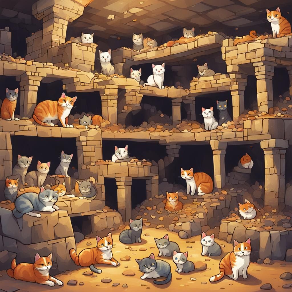 Underground Fortress: A Feline Wonderland