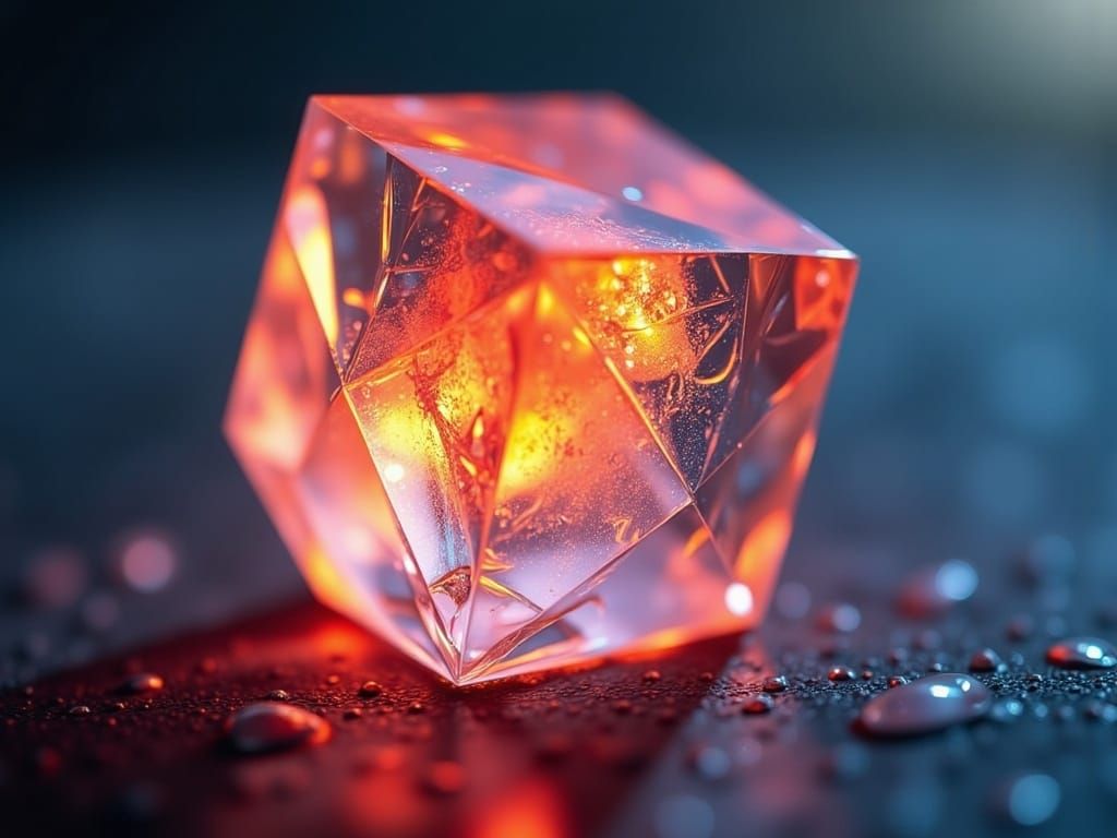 Fire Ruby Cube