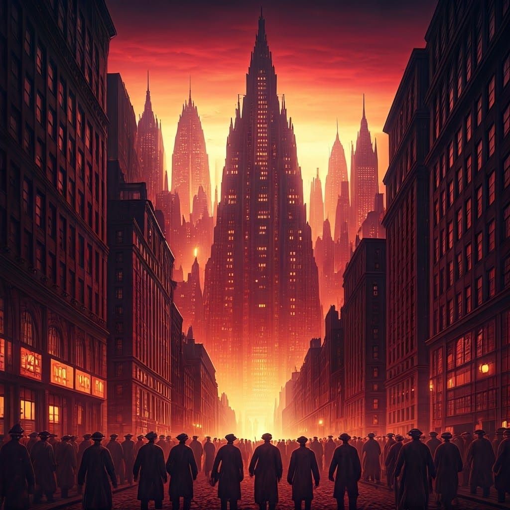 Dark Metropolis: A Gritty New York City in Ruin