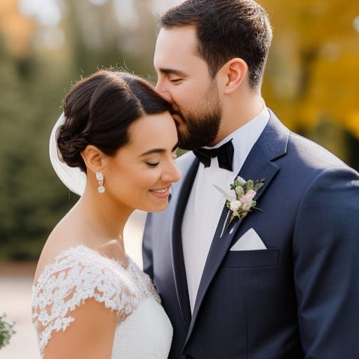 Nuptial Golden Hour: November Wedding Scene