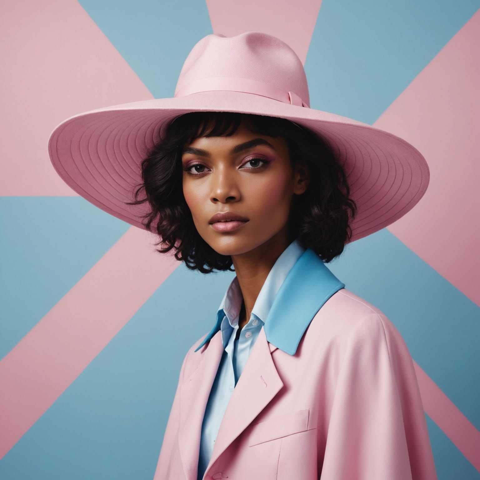 Transgender Icon Radiates Confidence in Elegant Vogue-Inspir...