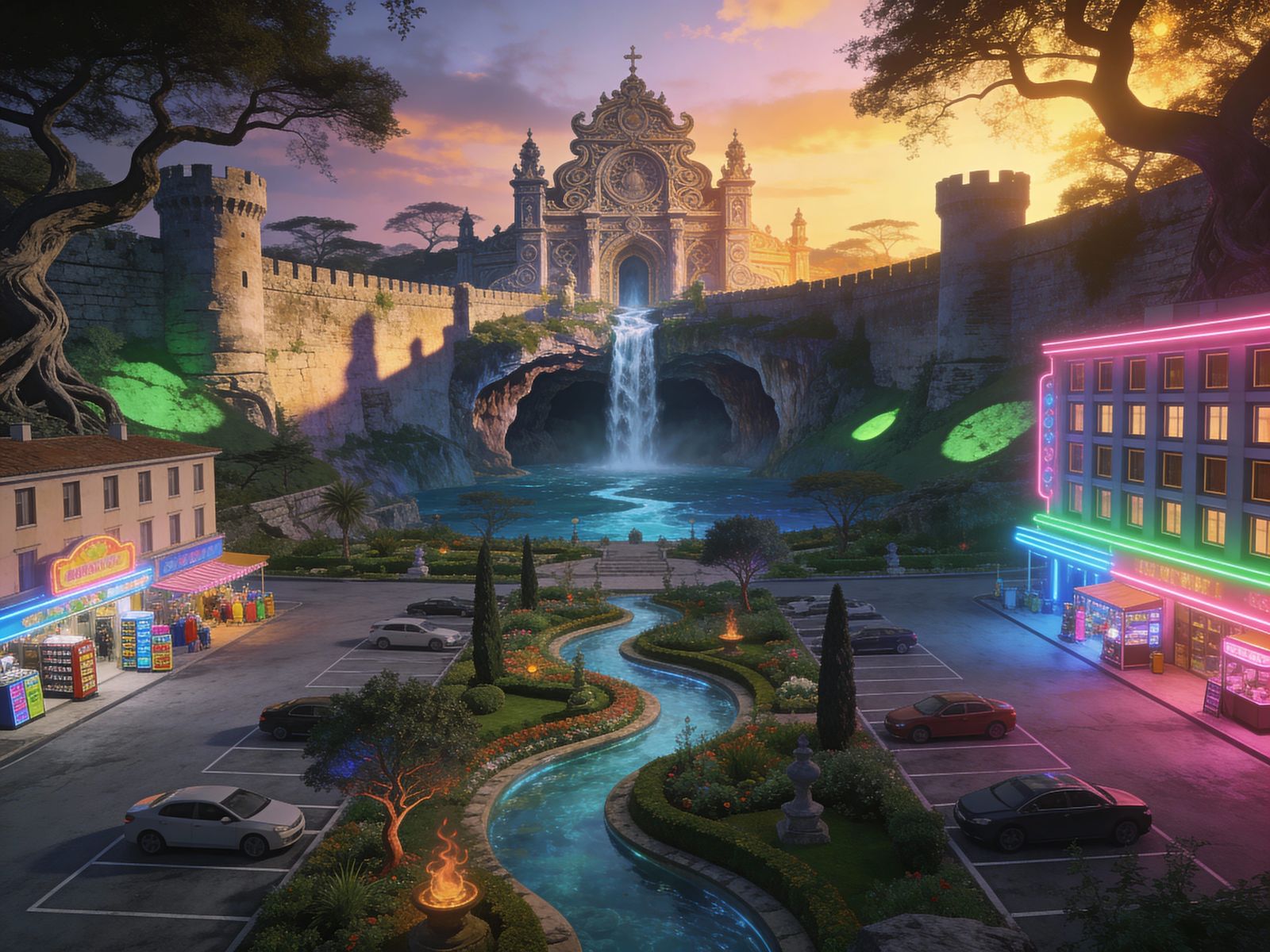 In Xanadu did Kubla Khan
A stately pleasure-dome decree:
'till bankers foreclosed on his loans
and made of it a mockery.