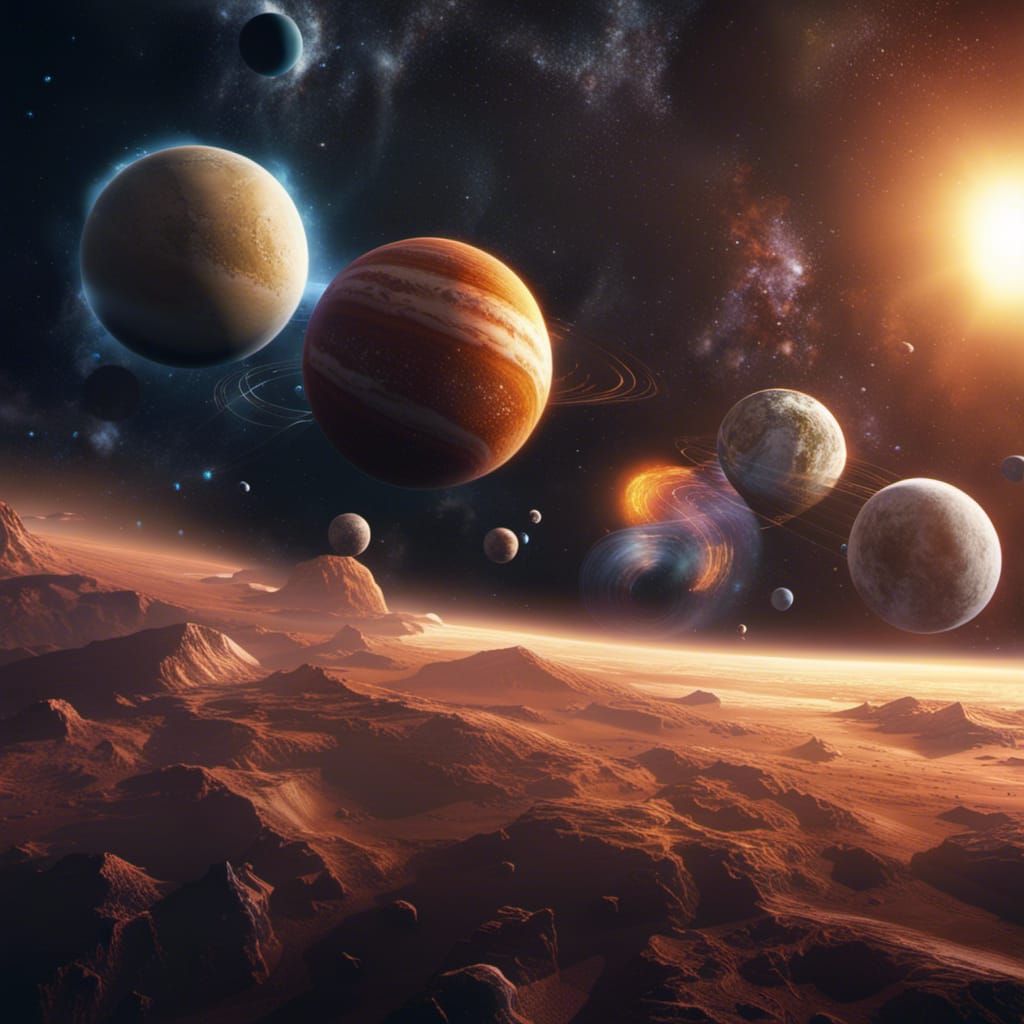 The Solar System in a Fantastical Universe