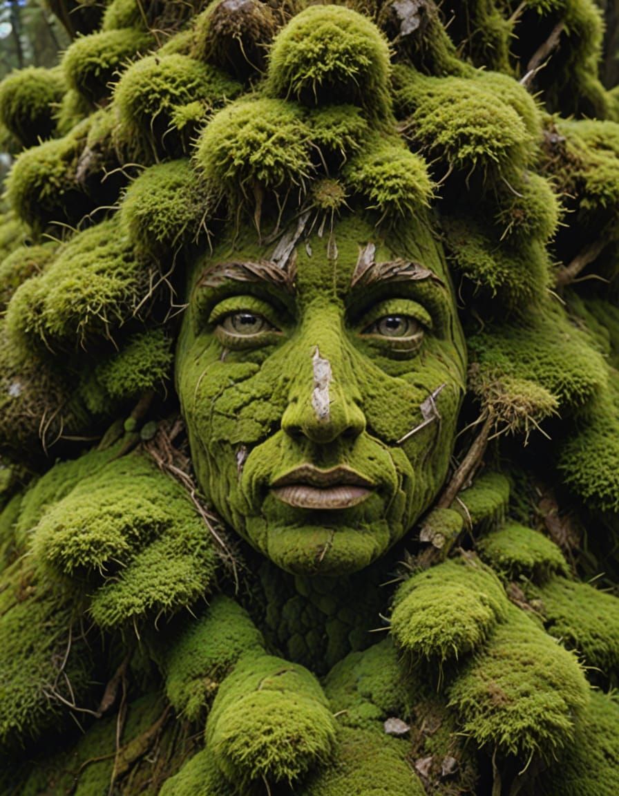 Moss man.