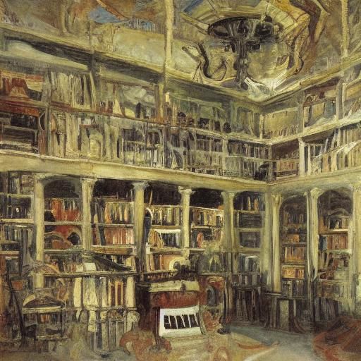 Vampire Library: Expressionist Rendering