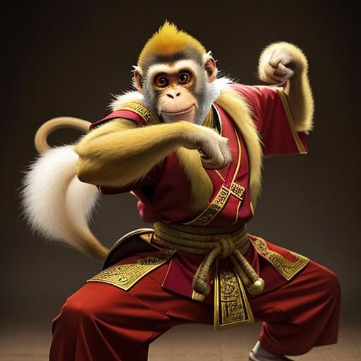 Master Monkey: Kung Fu Golden Snub-Nosed Monkey