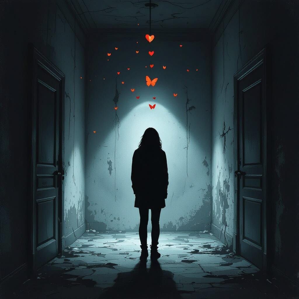 Symbolist Art: Yearning for Love in Dramatic Light