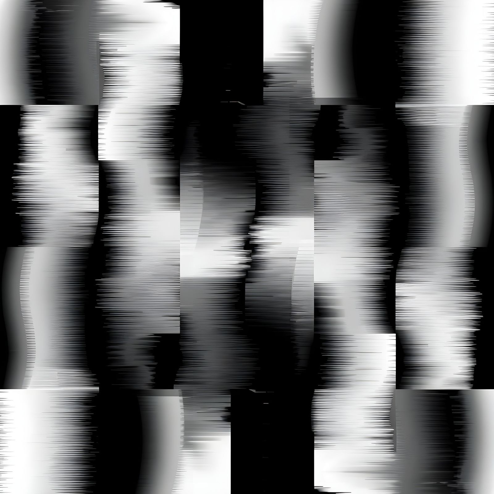 Abstract Glitch Art with Evolving Patterns