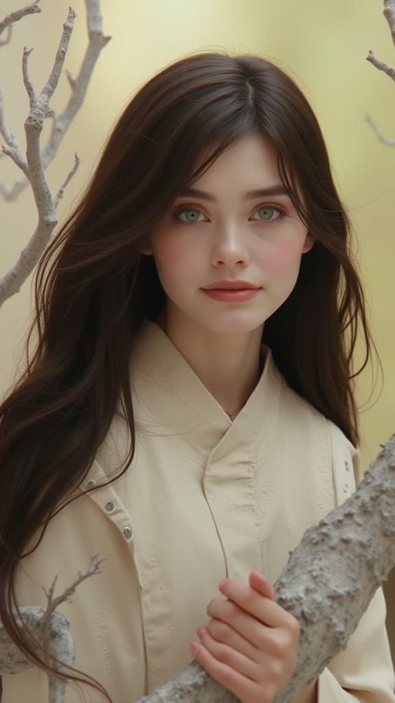 Dark Island Figure in Biomechanical Style