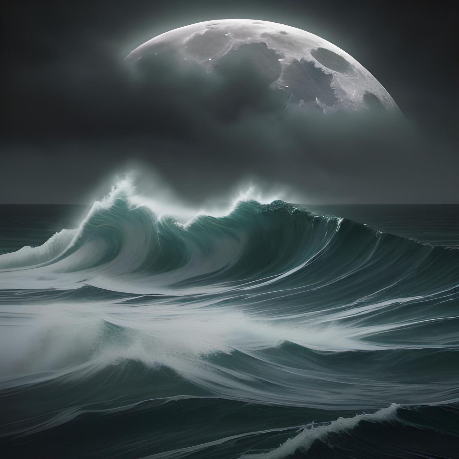 Eerie Bermuda Triangle Visualized by AI