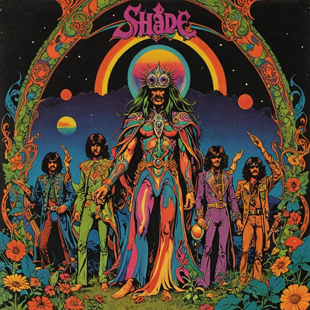 Psychedelic Album Cover Art from the 1970s