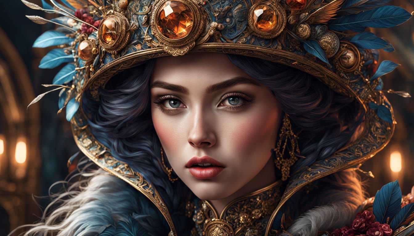 Retro-Futuristic Melancholy Scene in Watercolor Style