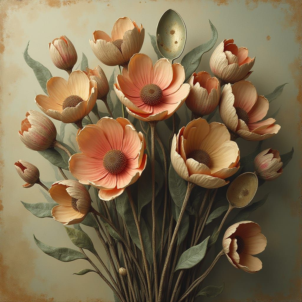 Spoon Flowers: A Surreal Metal Bouquet