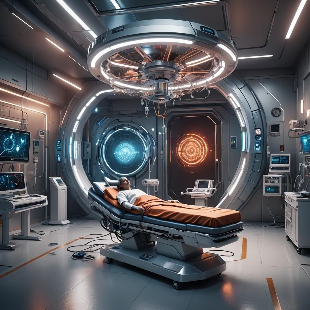 Futuristic PEMF Therapy in a Hospital