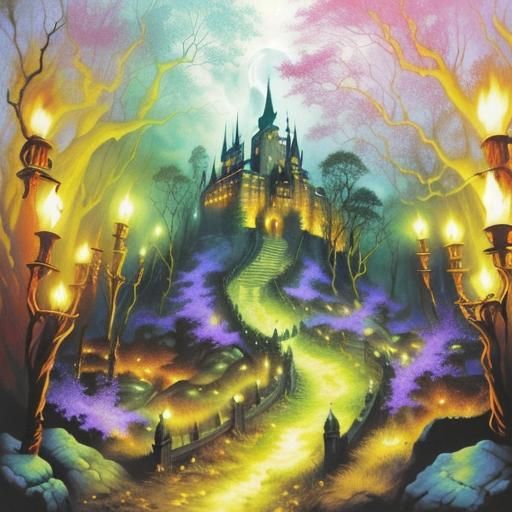 Dracula's Castle: A Dark Fantasy Masterpiece