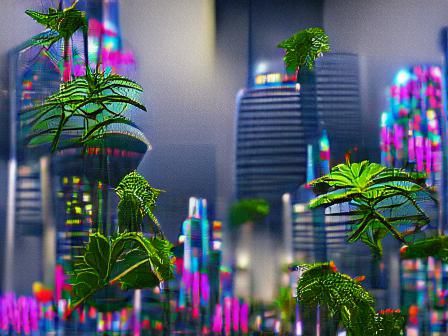 City Jungle: Where Nature Reclaims Urban Sprawl