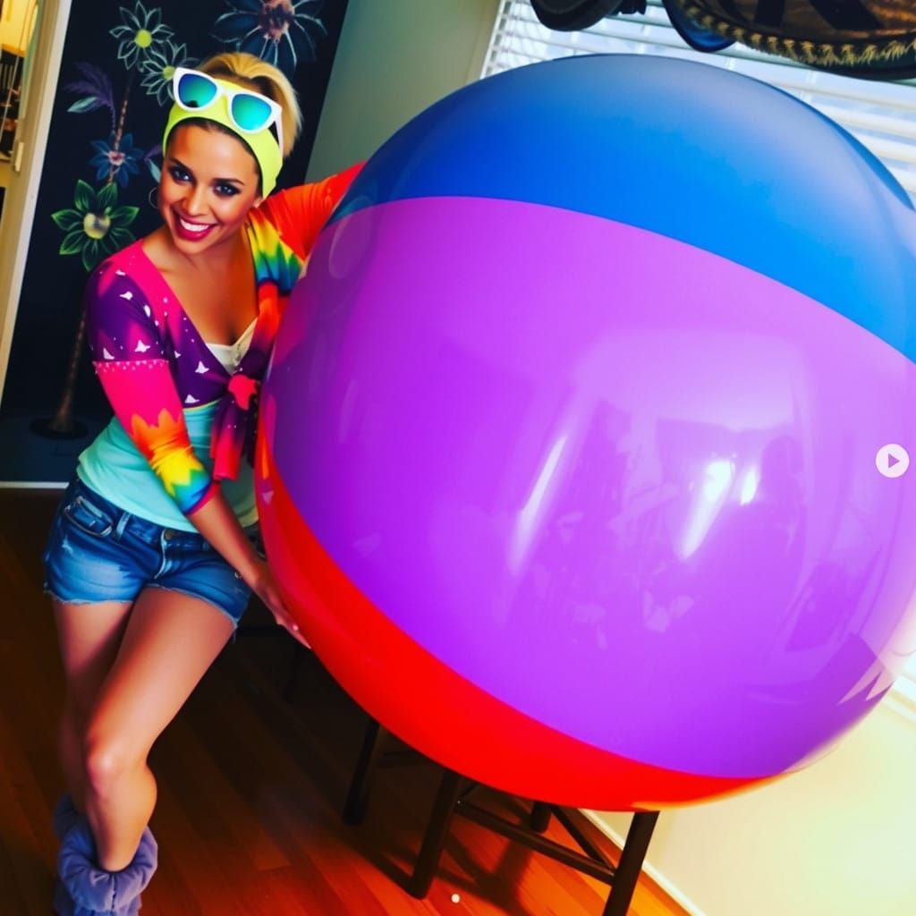 Demi Lovato in Vibrant Summer Beach Scene