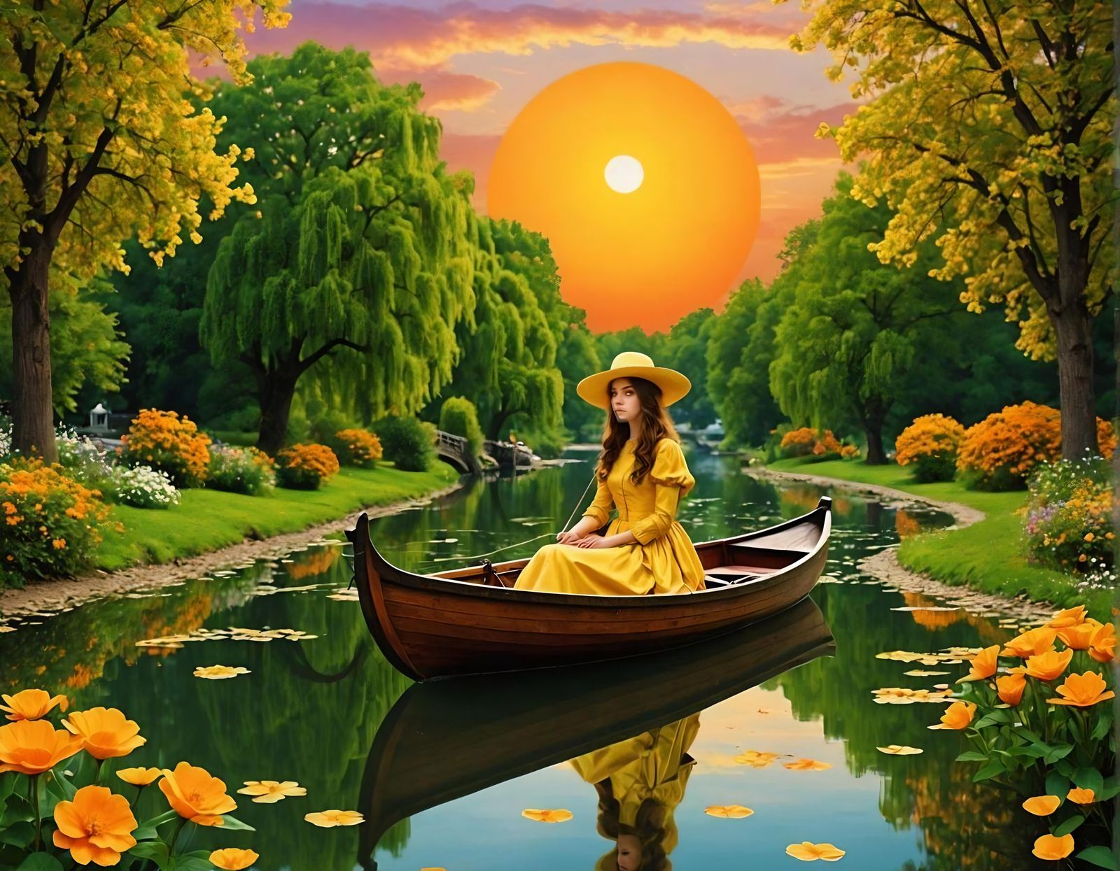 Kaleidoscope Eyes: A Psychedelic River Dreamscape