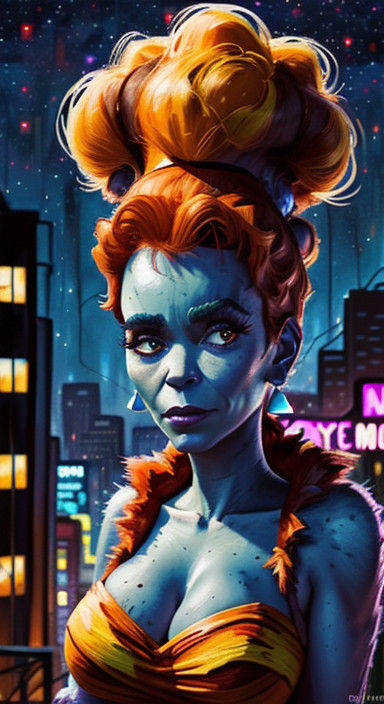 Noir Femme Fatale in Downtown Apocalypse