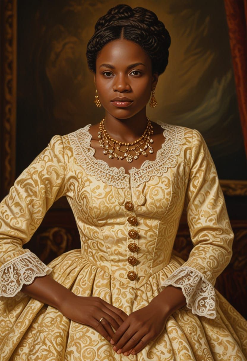 Sara Forbes Bonetta: A Victorian Portrait in Oil