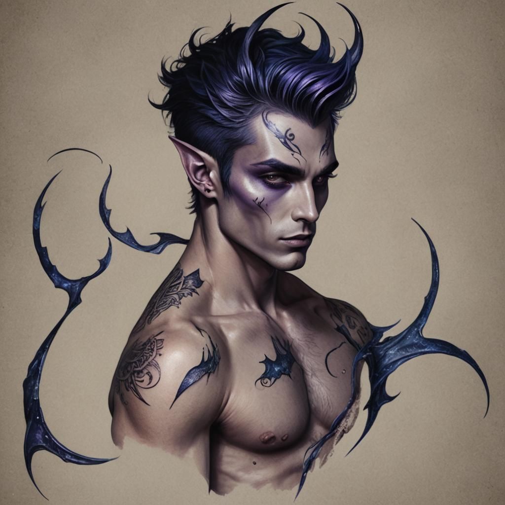 Ethereal Fae Warrior in Bioluminescent Forest