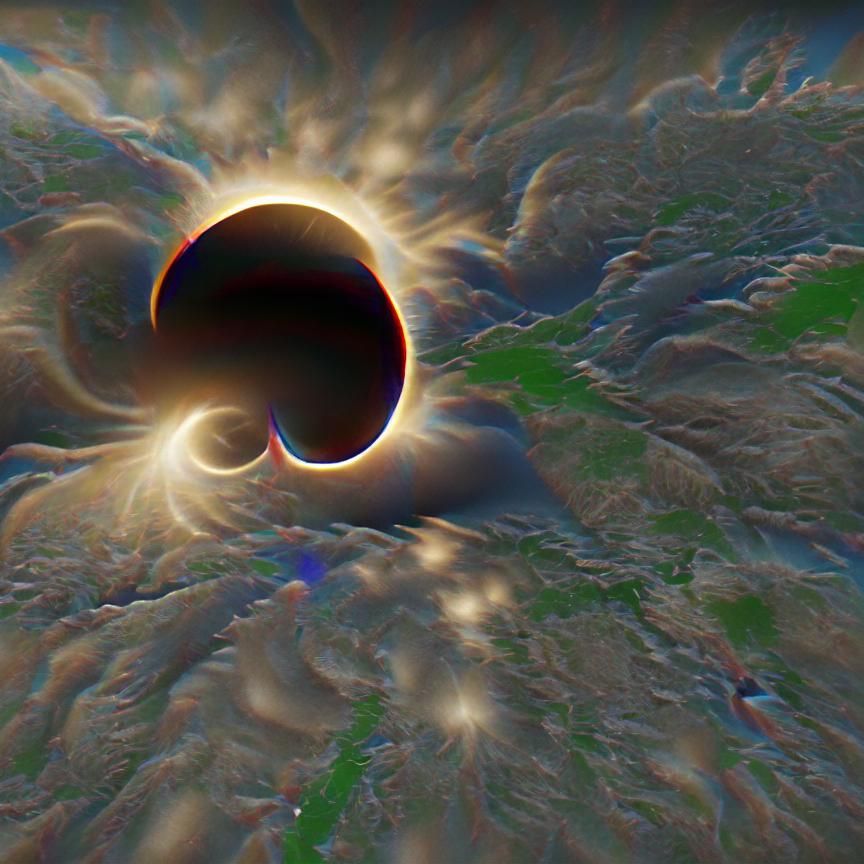 Striking Solar Eclipse Creates Celestial Spectacle