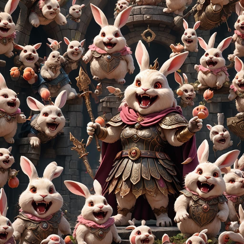 Peach Rabbit Valkyrie: An Opera Monster