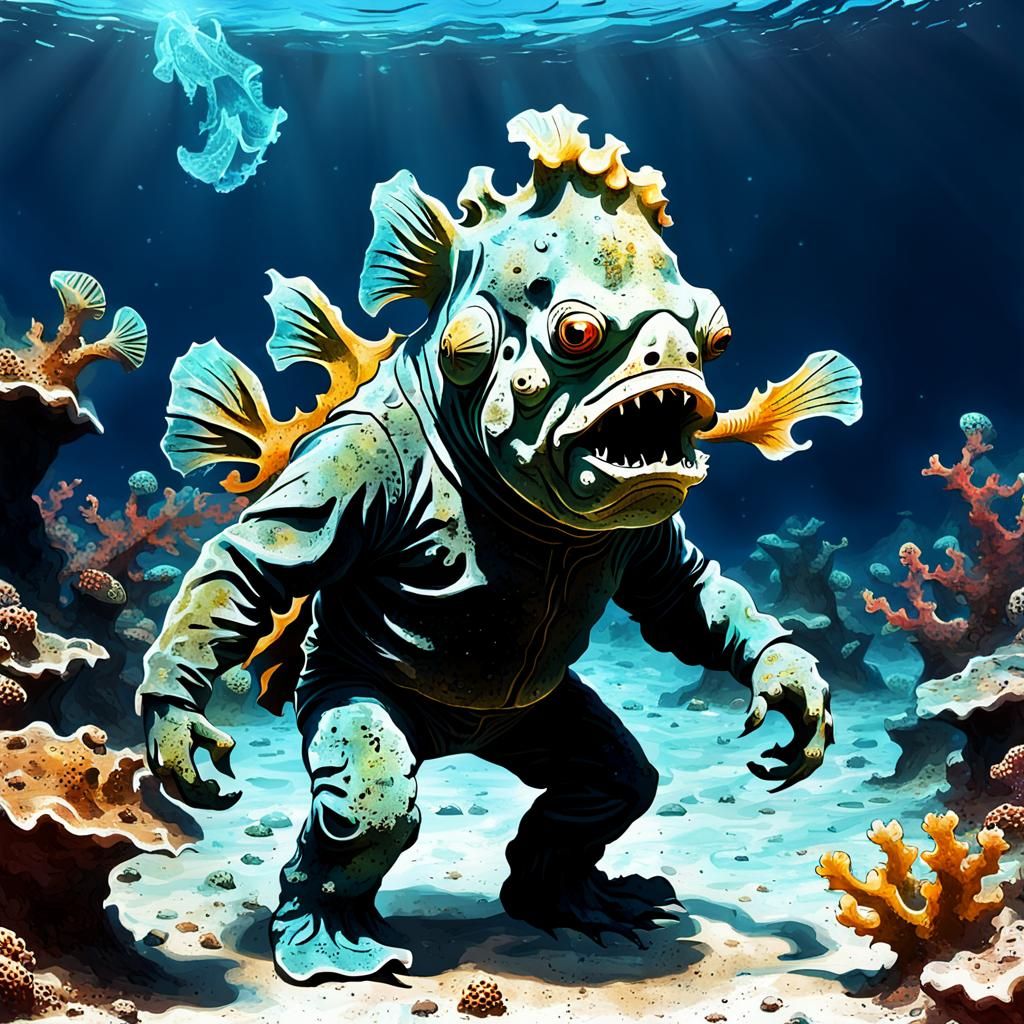 Death Dance Of The Frogfish