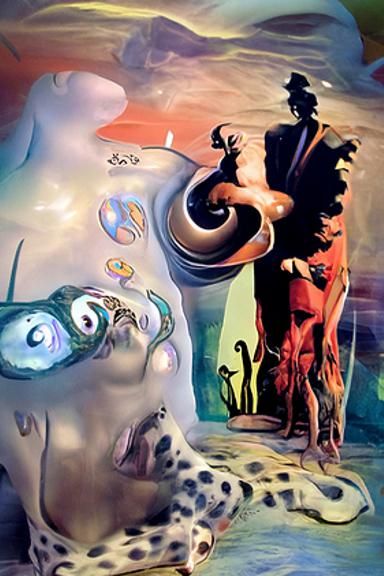 Psychedelic Surrealism: A Mind-Bending Digital Art Piece