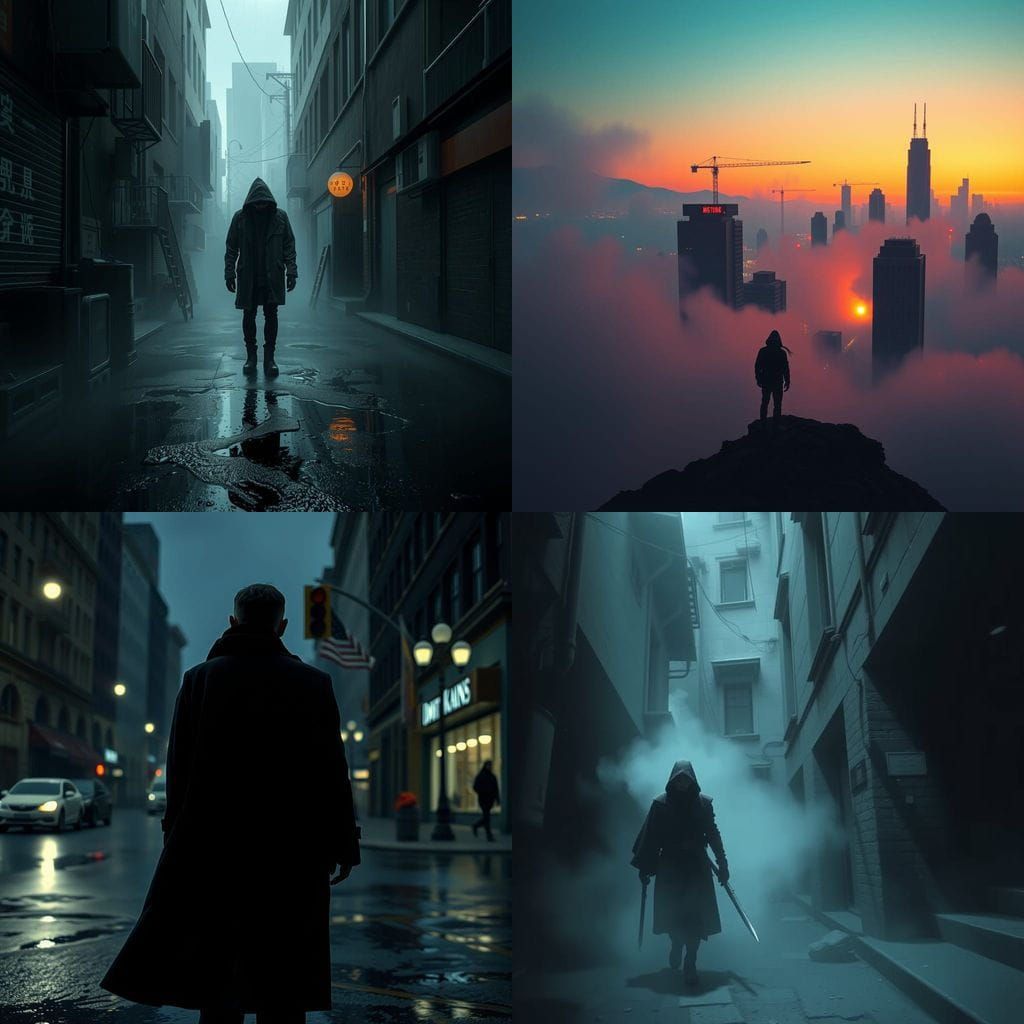 Evocative Image in Moody Film Style