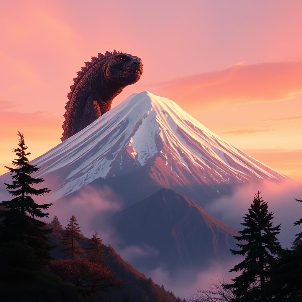 Photobombs: Godzilla