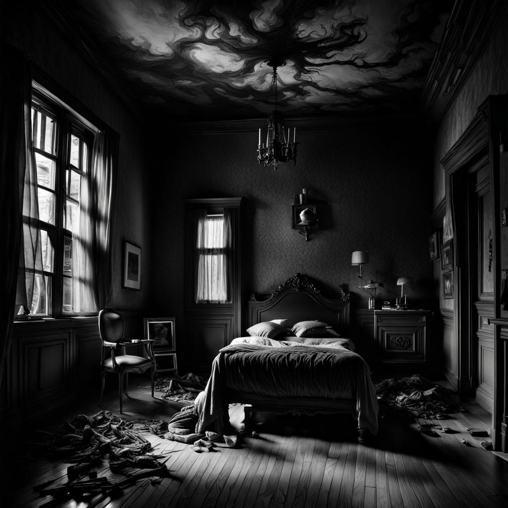 Dramatic Creepy Cool Scene