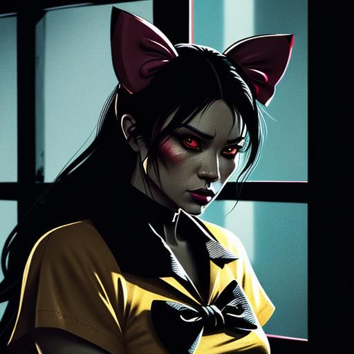 Inside the prison, old alliances meant nothing. Hello Kitty ...