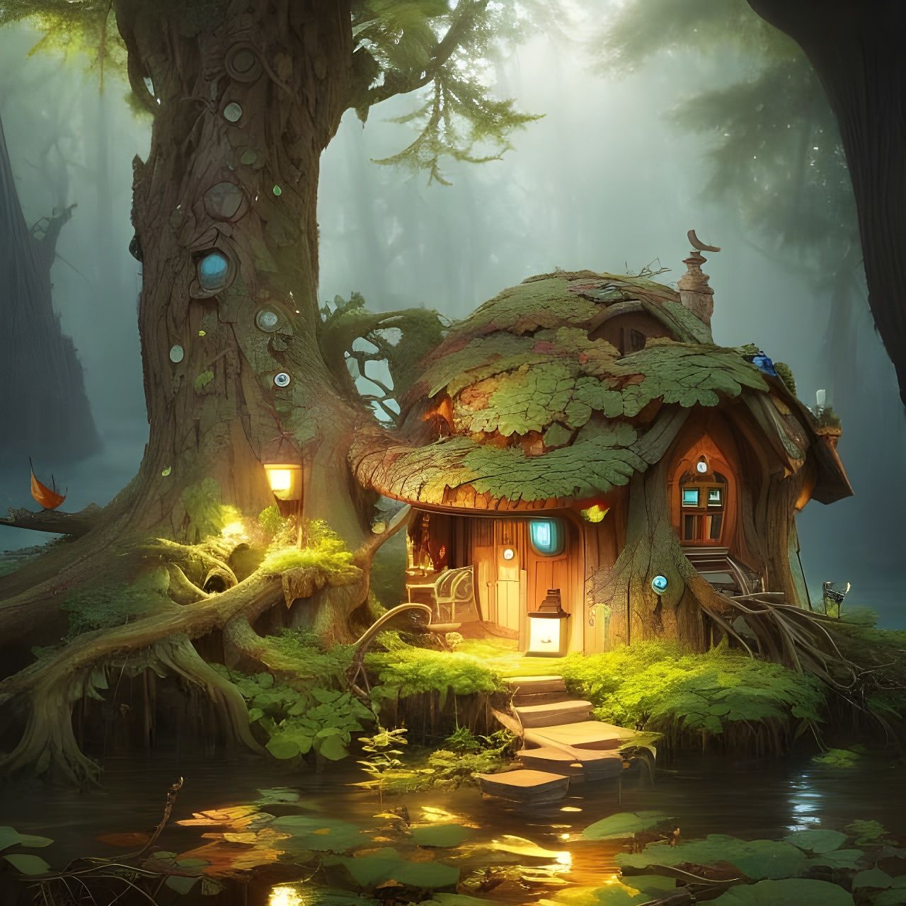 Feywild houses - the healer