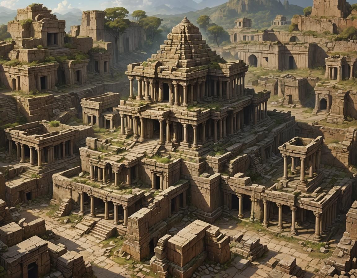 Ruined Temple: A Relic of the Past