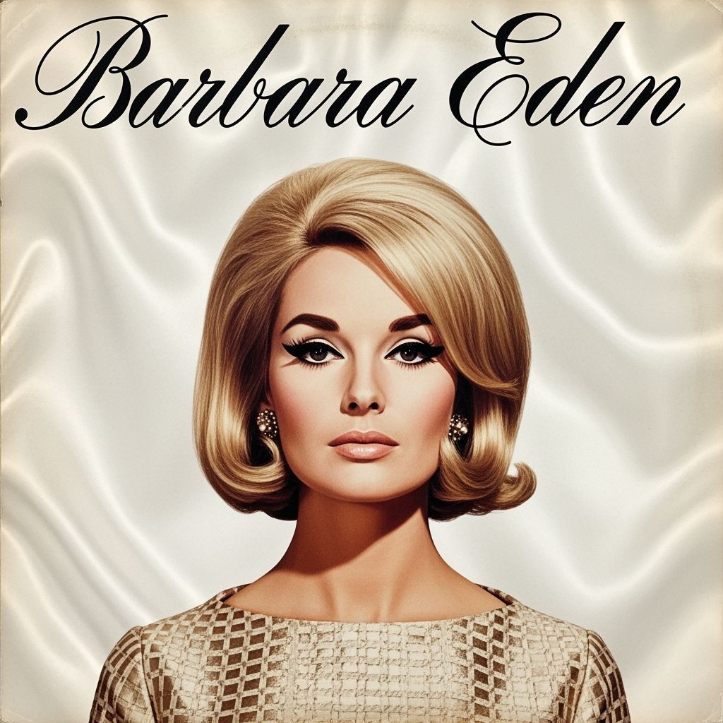 Vintage Record Cover in Pulp Illustration Style