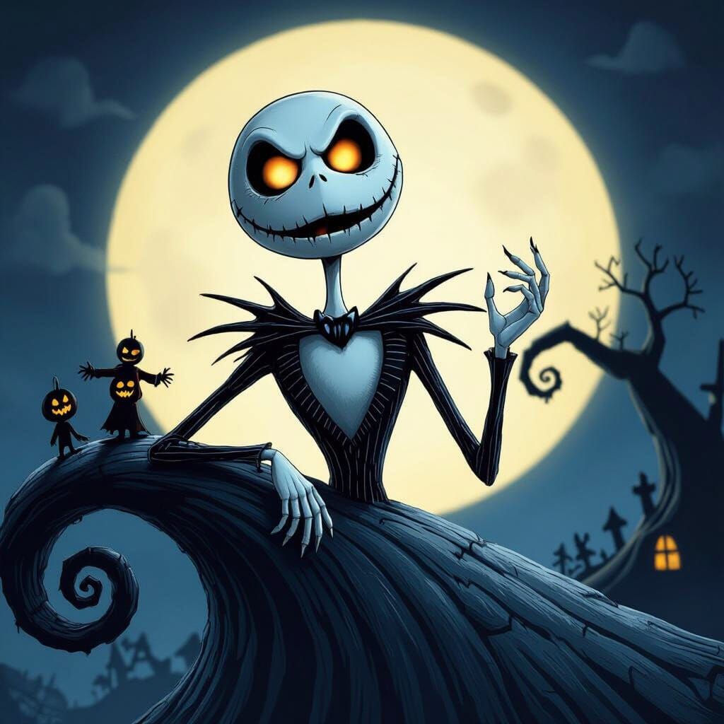 Nightmare Before Christmas Reimagined as a Horror Film