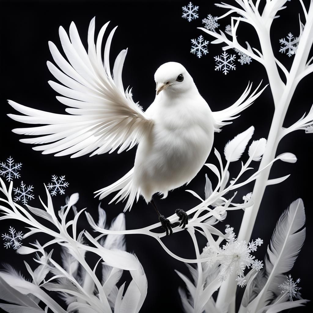 Wow chibi goth doll  photogram, rayograph by  (A human  hand...