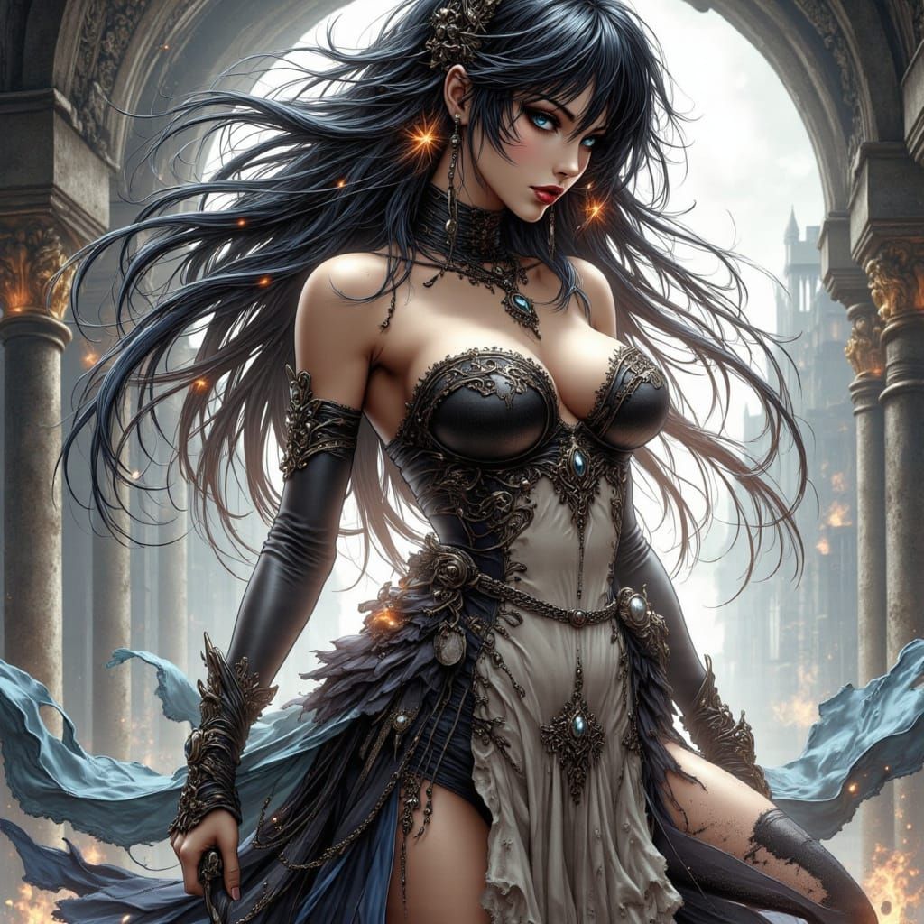 Anime Heroine Embodies Iconic Female Characters