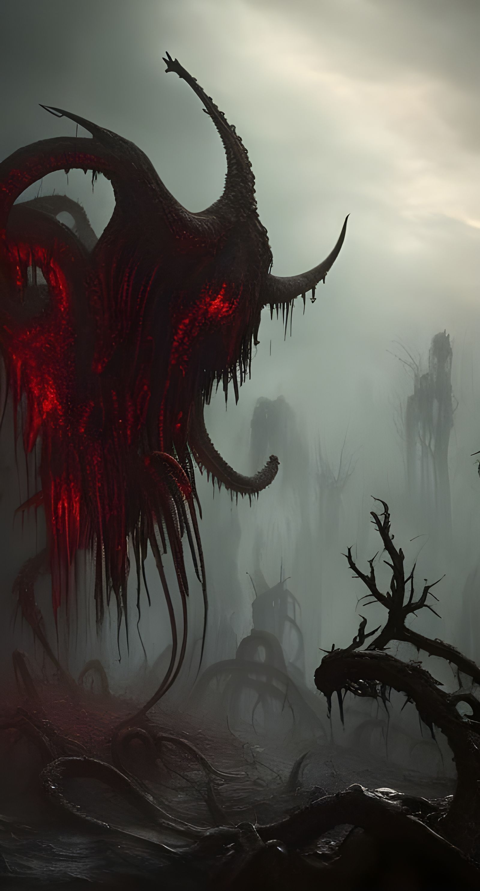 Dark Post-Apocalyptic World Ruled by Elder God