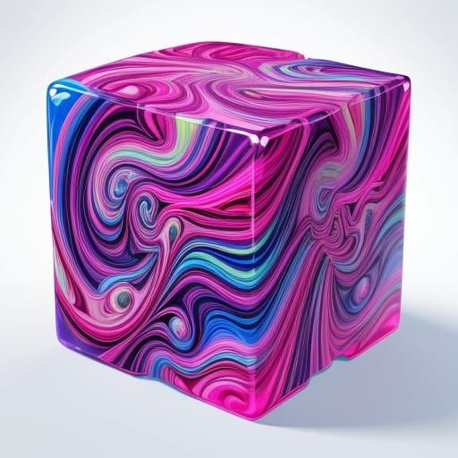 Vibrant Fauvist Candy Artwork in Whimsical Wonderland