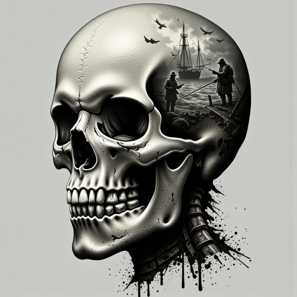 AI Generated Abstract Mindscape