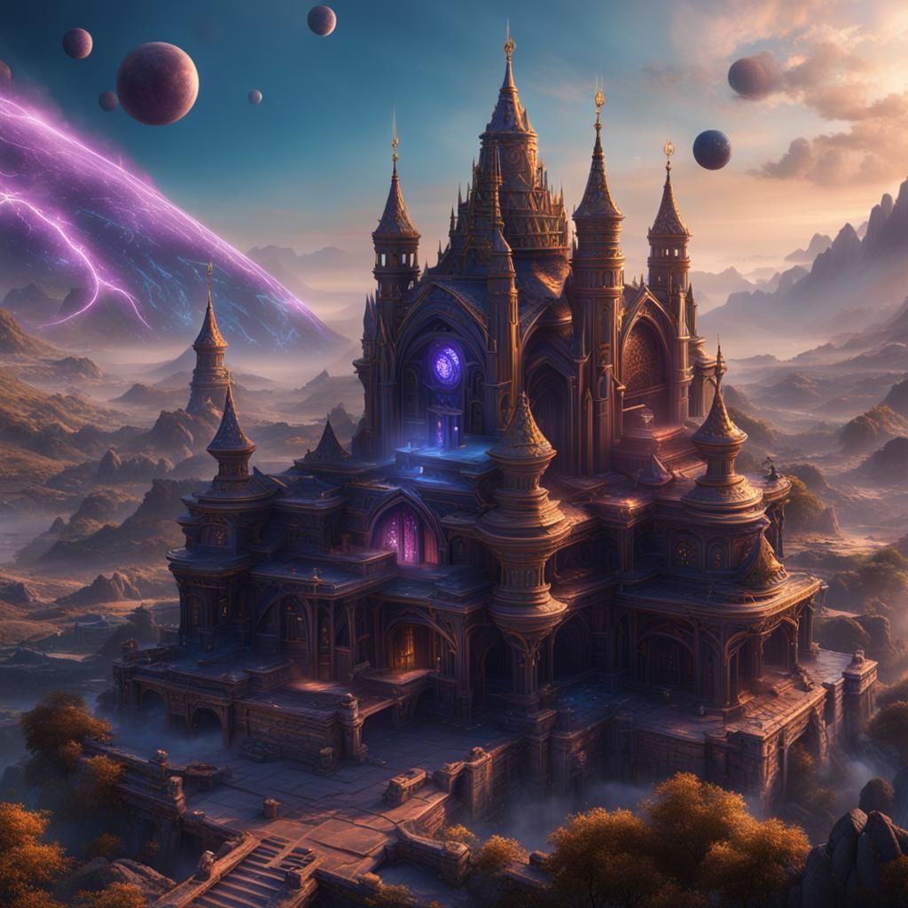 Detailed Matte Painting of Thanotos in Deep Color
